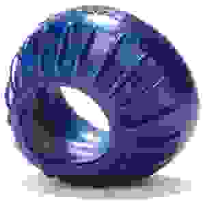 Turbine Pusher Cockring - Blue Balls