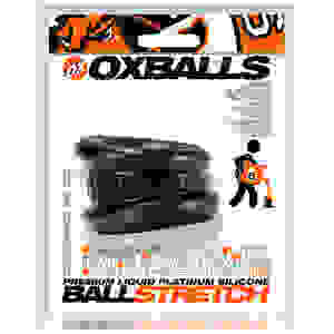 Neo 1.25 Inch Short Ball Stretcher Squishy Silicone - Smoke Black