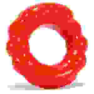 6-Pack Cockring Atomic Jock - Red Solid