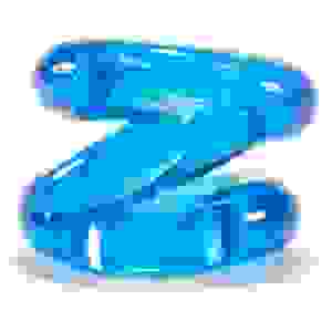 Z Ball Z Shaped Ballstretcher by Atomic Jock - Ice Blue