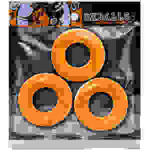 Fat Willy 3-Pack Jumbo Cockring - Orange
