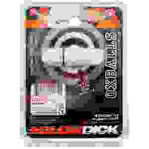 Glowdick Cockring With Led - Clear Ice