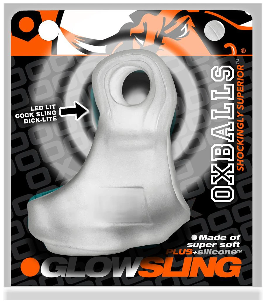 Glowsling Cocksling Led - Clear Ice - Image 2