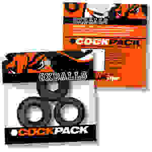 Cockpack Multi Design 3 Pack - Black Mica