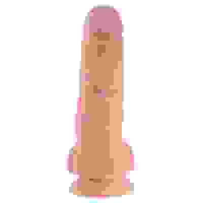 King Cock 8-Inch Cock With Balls - Flesh