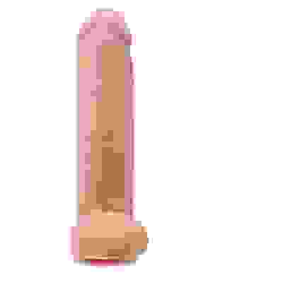 King Cock 12 Inch Cock With Balls - Flesh