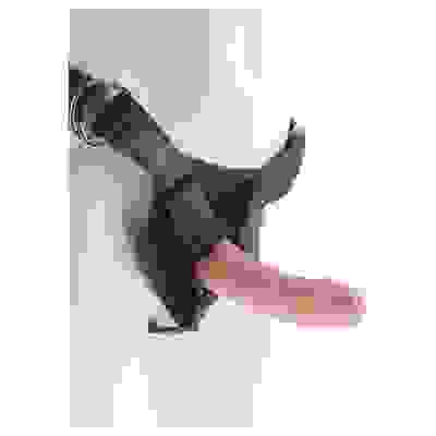 King Cock Strap on Harness With 6 Inch Cock - Light