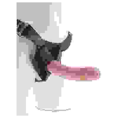King Cock Strap on Harness With 8 Inch Cock - Flesh