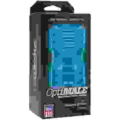 Optimale - Truskyn Silicone Stroker - Ribbed - Blue