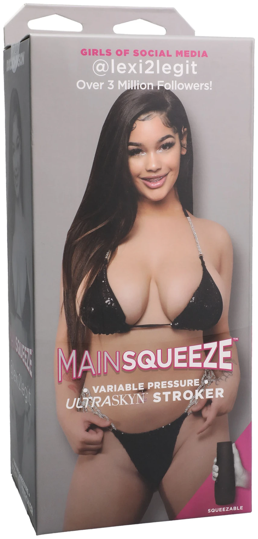 Main Squeeze - Girls of Social Media Lexi2legit - Ultraskyn Stroker - Pussy