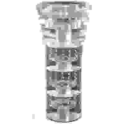 Rize - Luz - Glow in the Dark Self- Lubricating Stroker - Clear