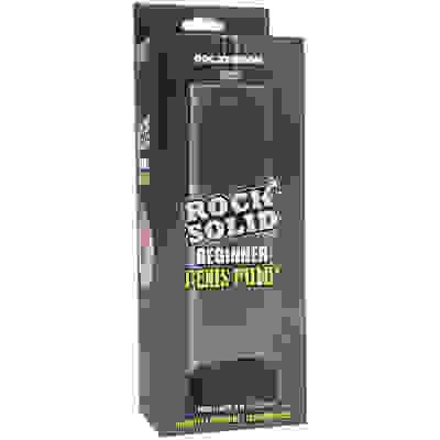Rock Solid - Beginner Penis Pump - Black/clear