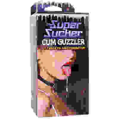 Cum Guzzler Ultraskyn Masturbator - Vanilla