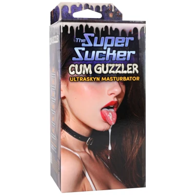 Cum Guzzler Ultraskyn Masturbator - Vanilla