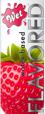 Wet Flavored Lubricant Sexy Strawberry 1oz