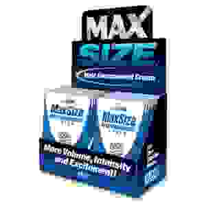 Max Size Gel Topical - 24 Packets Display