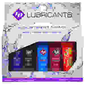 ID Sensual Lubricants 5 Pack Assorted Sampler