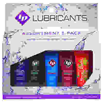 ID Sensual Lubricants 5 Pack Assorted Sampler
