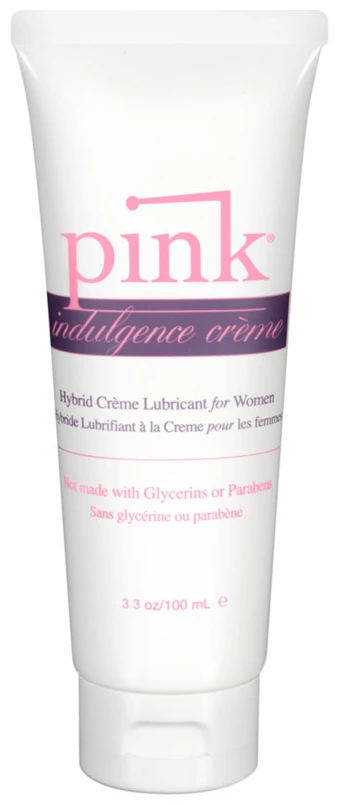 Pink Indulgence Creme Hybrid Lubricant for Women - 3.3 Oz. / 100 ml