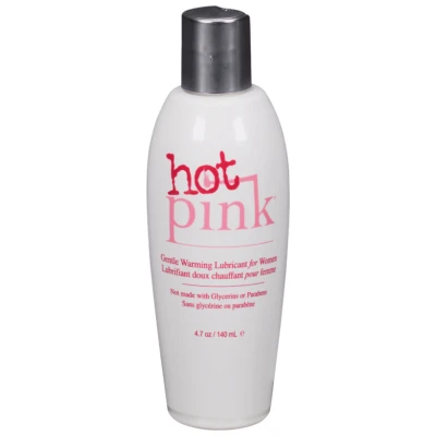 Hot Pink Warming Lubricant for Women - 4.7 Oz. / 140 ml