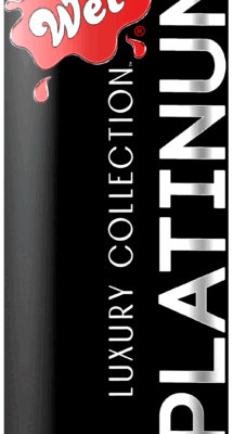 Wet Platinum Luxury Silicone Lubricant - 9 Fl. Oz.