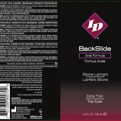 ID Backslide Silicone Lubricant 4.4 Oz