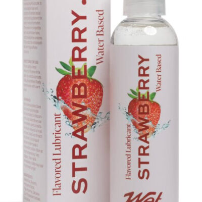 Wet Flavored Lubricant Sexy Strawberry 3.1oz