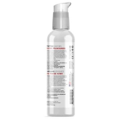 Swiss Navy 4-in-1 Playful Flavors - Strawberry Kiwi Pleasures - 4 Fl. Oz.