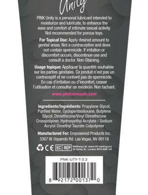 Pink Unity 3.3 Oz. Tube