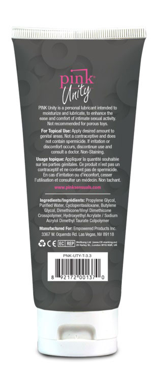 Pink Unity 3.3 Oz. Tube