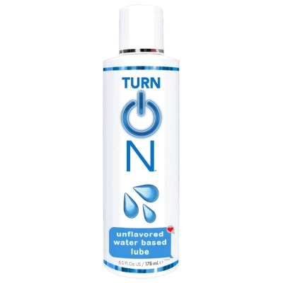 Turn on Unflavored Water Based Lube - 6 Fl. Oz.