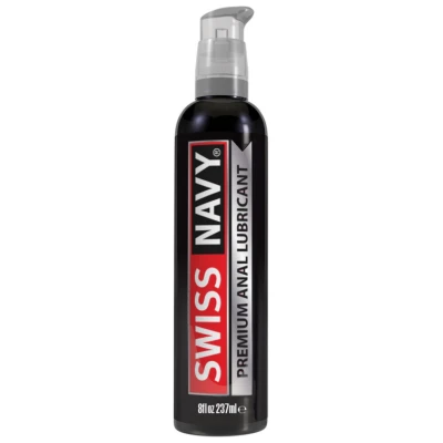Swiss Navy Premium Silicone Anal Lubricant - 8 Oz.