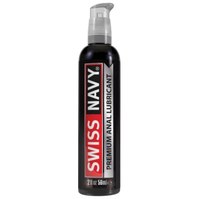 Swiss Navy Premium Silicone Anal Lubricant - 2 Oz.