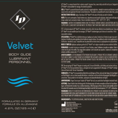 ID Velvet Body Glide 4.2 Oz