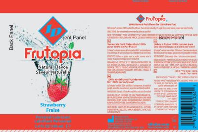 ID Frutopia Natural Flavor - Strawberry 1 Oz