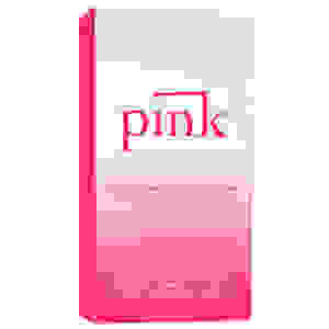 Pink 4oz Glass Bottle Silicone Lubricant