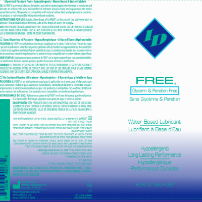 ID Free - 8.5 Fl. Oz.