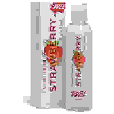 Wet Flavored Lubricant Sexy Strawberry 6.1oz