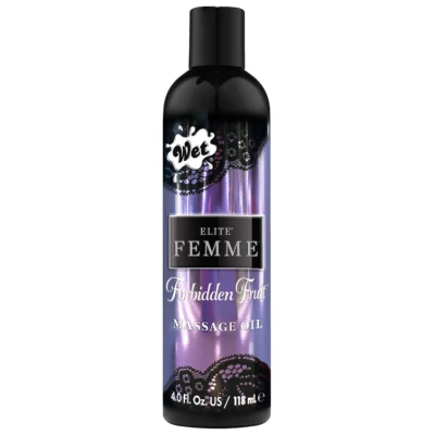 Inttimo by Wet Massage Oil - Forbidden Fruit - 4 Fl. Oz./ 120ml