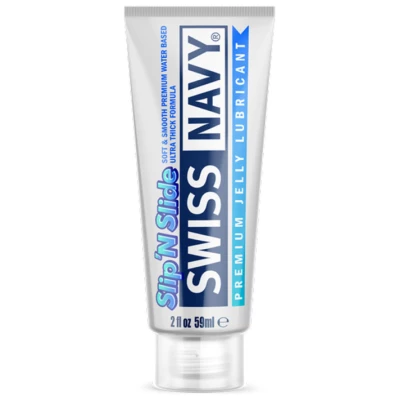 Swiss Navy Slip N Slide - Premium Jelly Lubricant - 2 Fl. Oz.