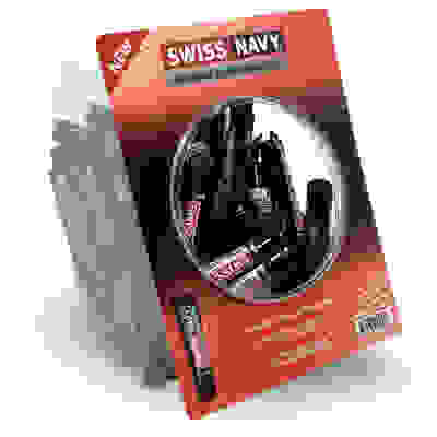 Swiss Navy Premium Silicone Anal Lubricant -100 Count Bowl - 10ml Bottles