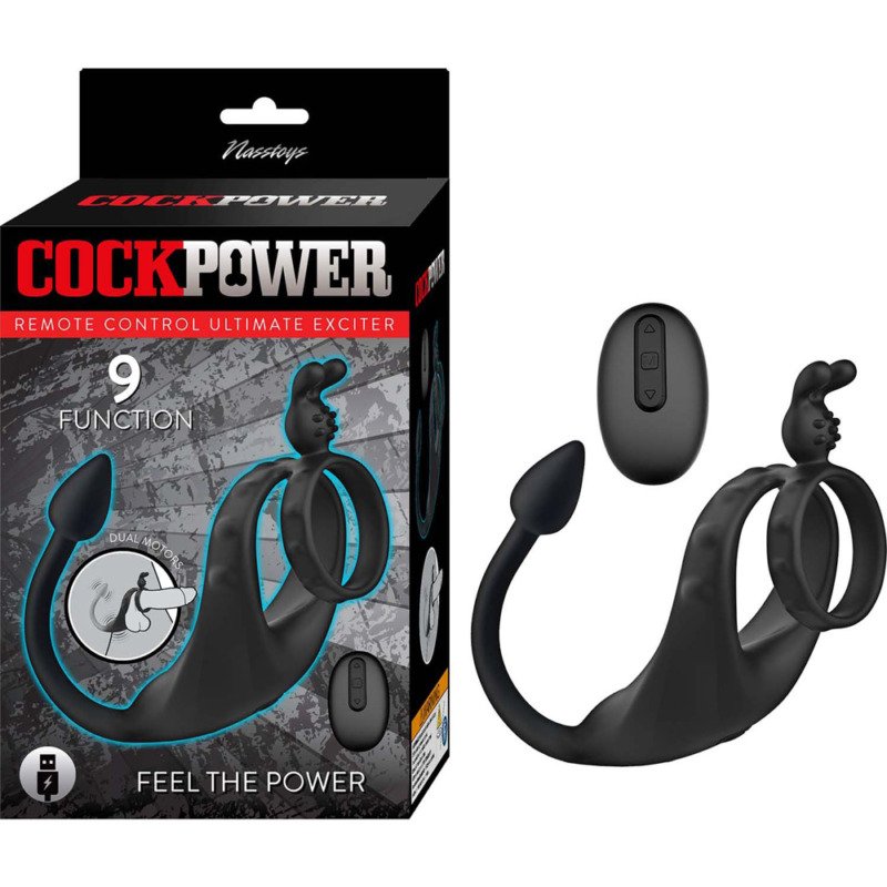 Cockpower Remote Control Ultimate Exciter - Black