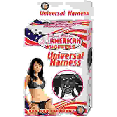 All American Whoppers-Universal Harness-Black