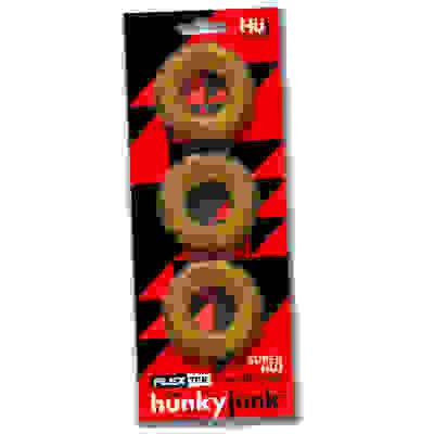 Super Huj - 3-Pack Cockrings - Bronze