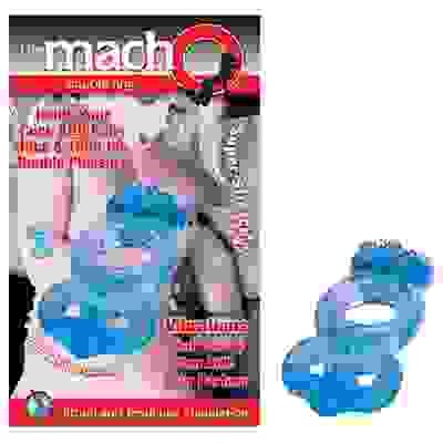 The Macho Double Ring - Blue