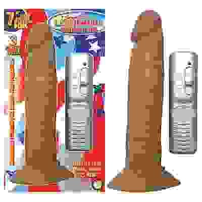 Latin American Whoppers 7inch Vibrating Dong