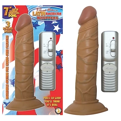 Latin American Whoppers 7inch Vibrating Dong