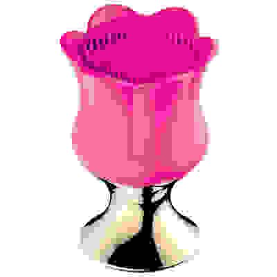 Goddess Diamond Bloom Massager - Fushcia
