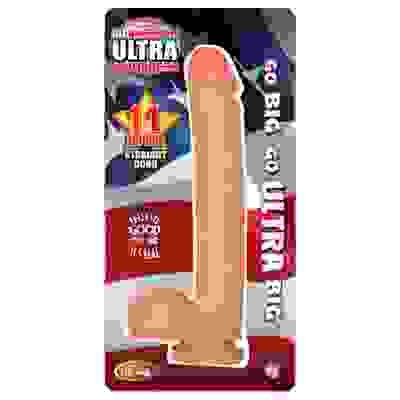 All American Ultra Whoppers 11-Inch Straight Dong - Flesh