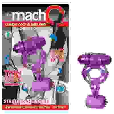 The Macho Double -Purple Cock and Balls